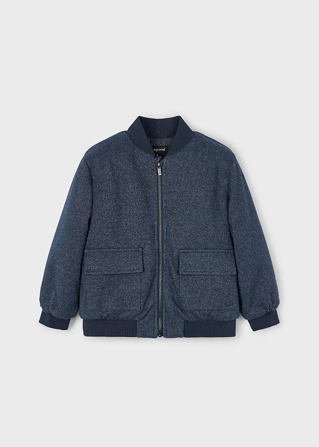 Mayoral Boys Tweed Bomber