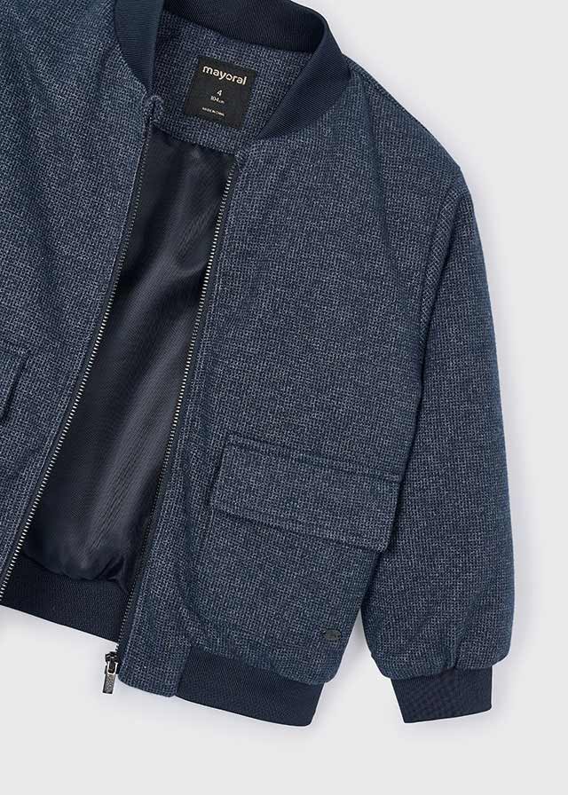 Mayoral Boys Tweed Bomber