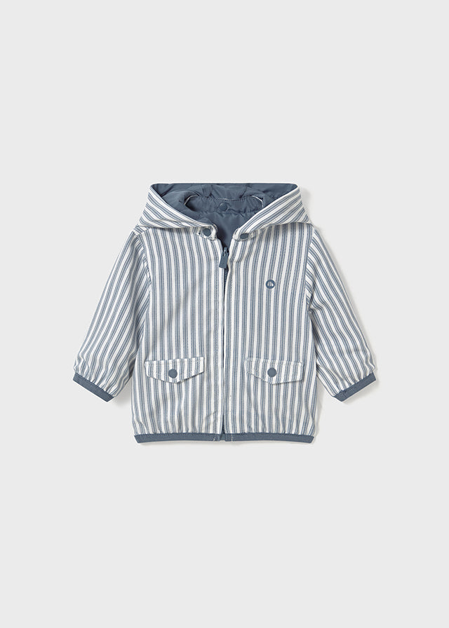 Mayoral- Blue Reversible Baby Windbreaker