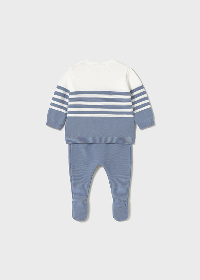 Mayoral- Rivera Blue Long Knit Set
