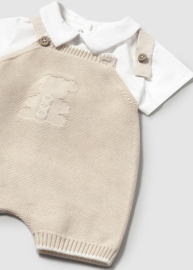 Mayoral- Piedra Cream Short Knit Set