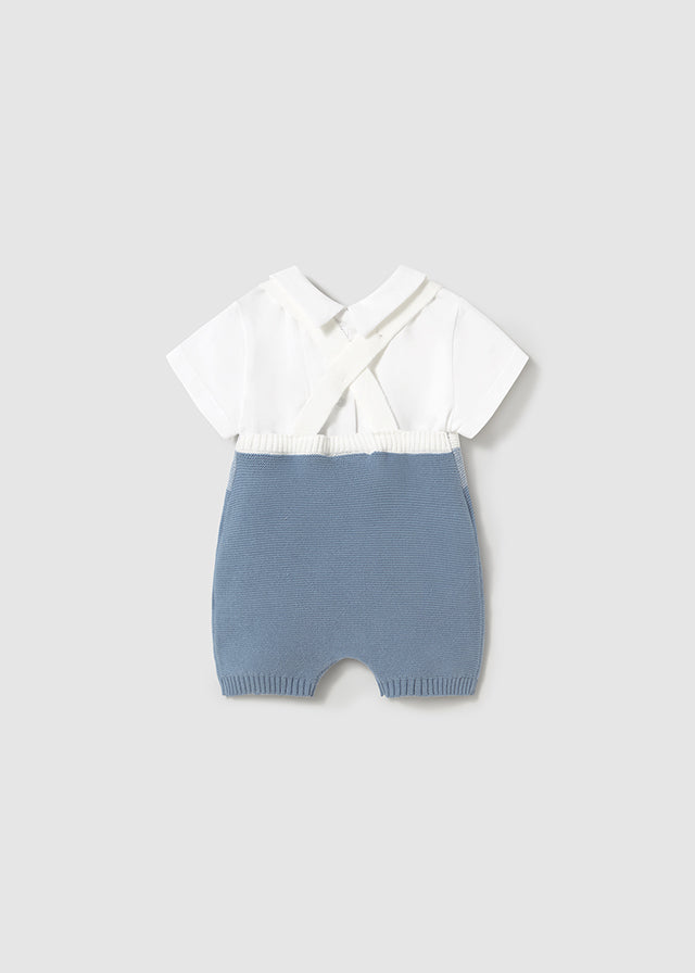 Mayoral- Rivera Blue Short Knit Set