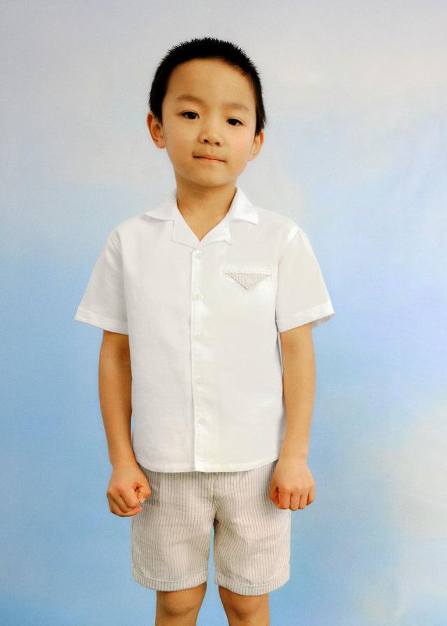 Mayoral- Linen Bermuda Boy Set