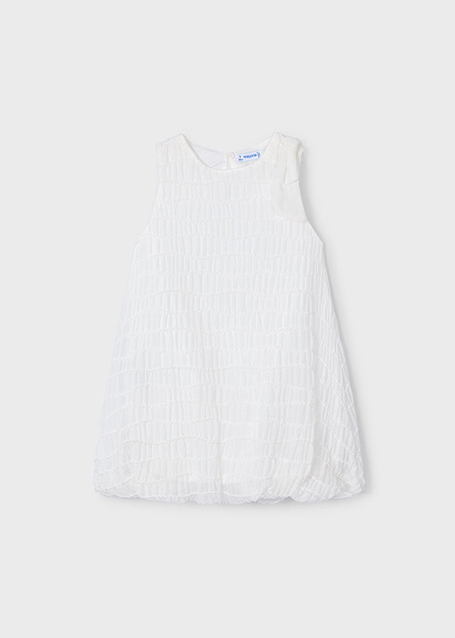 Mayoral- White Bubble Dress