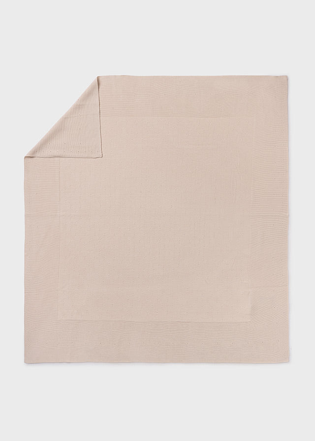 Mayoral - Piedra Cream Knit Blanket