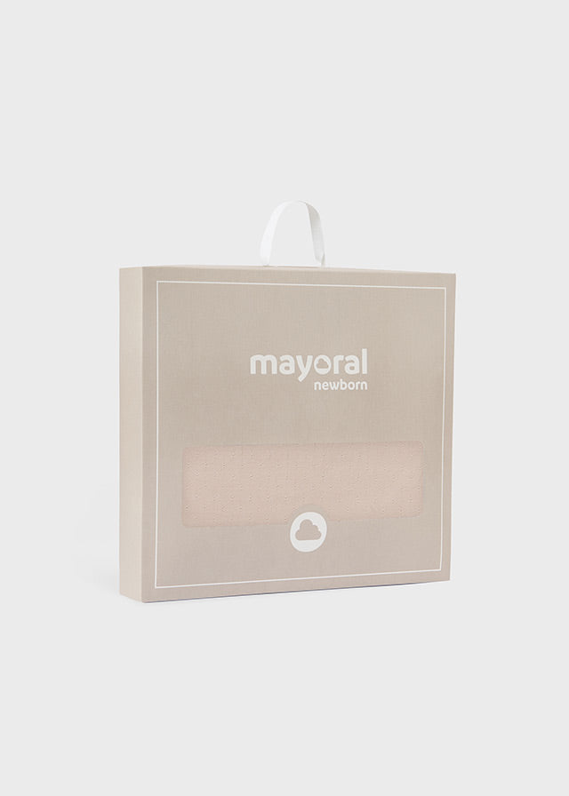 Mayoral - Piedra Cream Knit Blanket