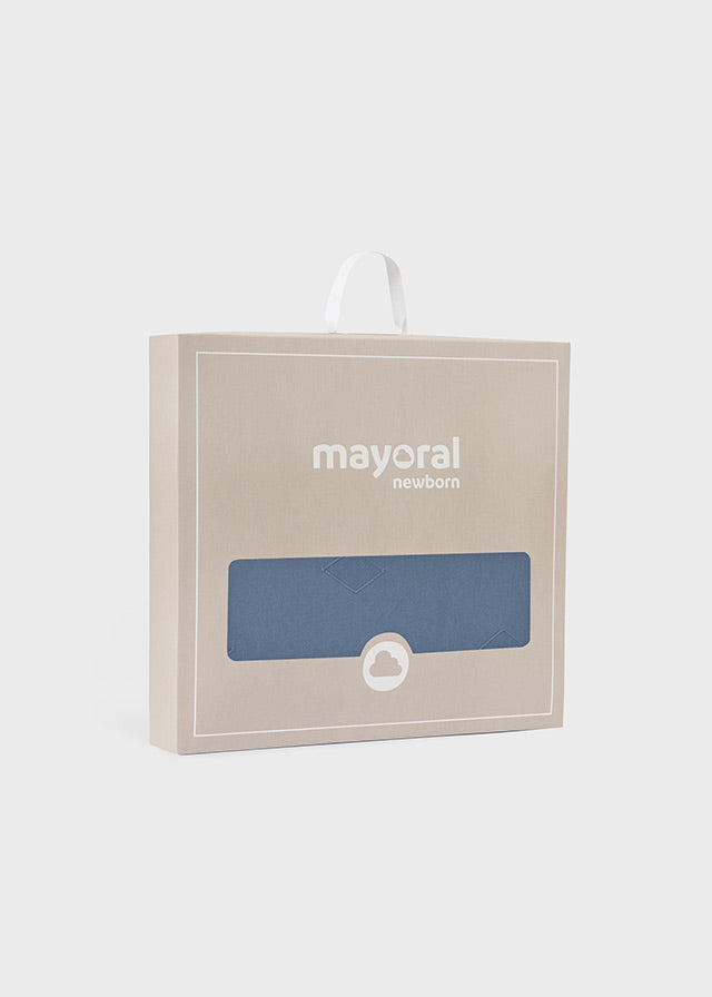 Mayoral- Rivera Blue Knit Blanket