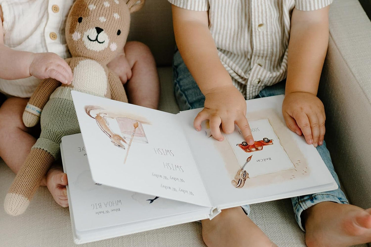 Wishy Washy: A Board Book of First Words and Colors