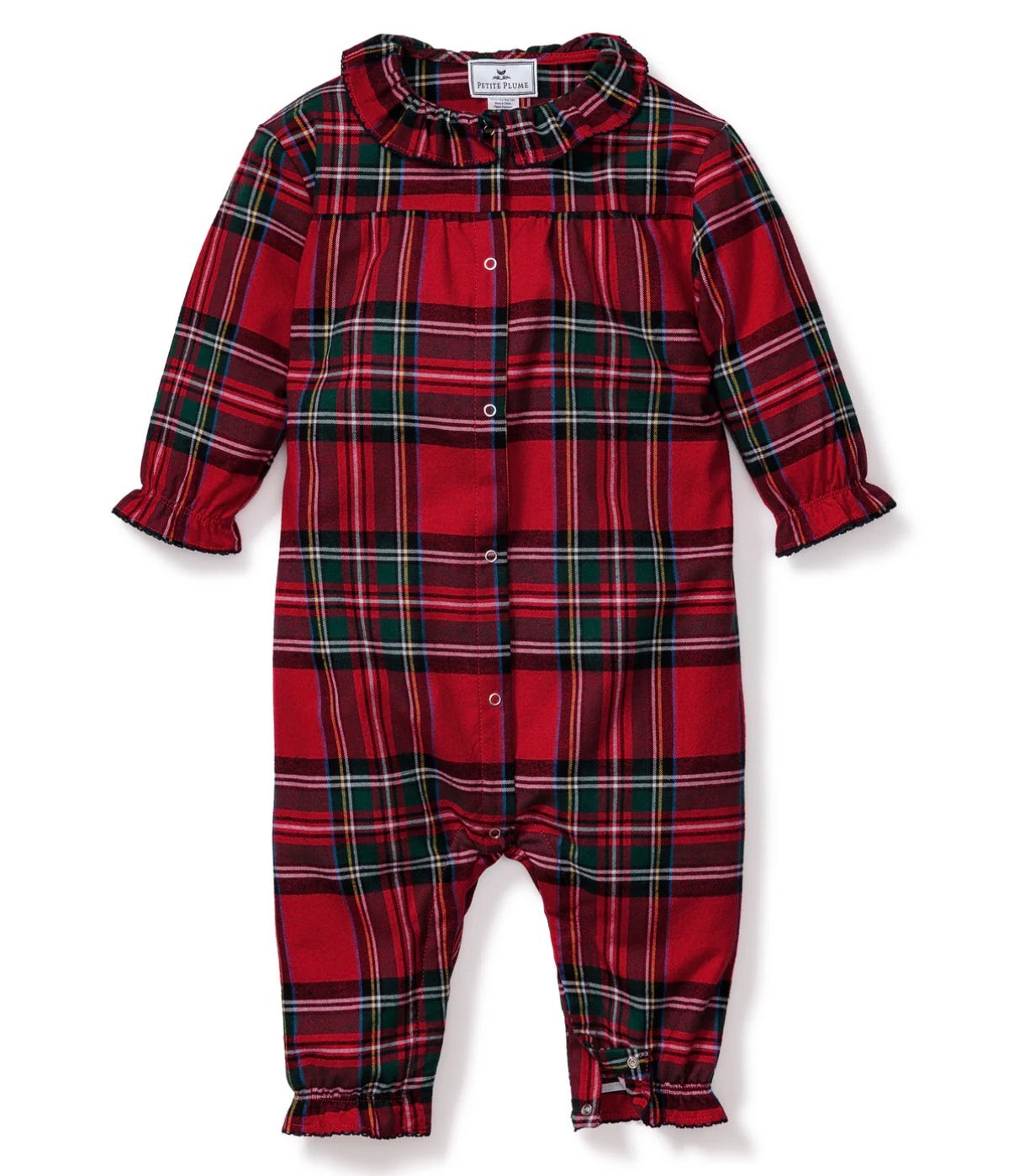 Madeline Tartan Pajama Romper