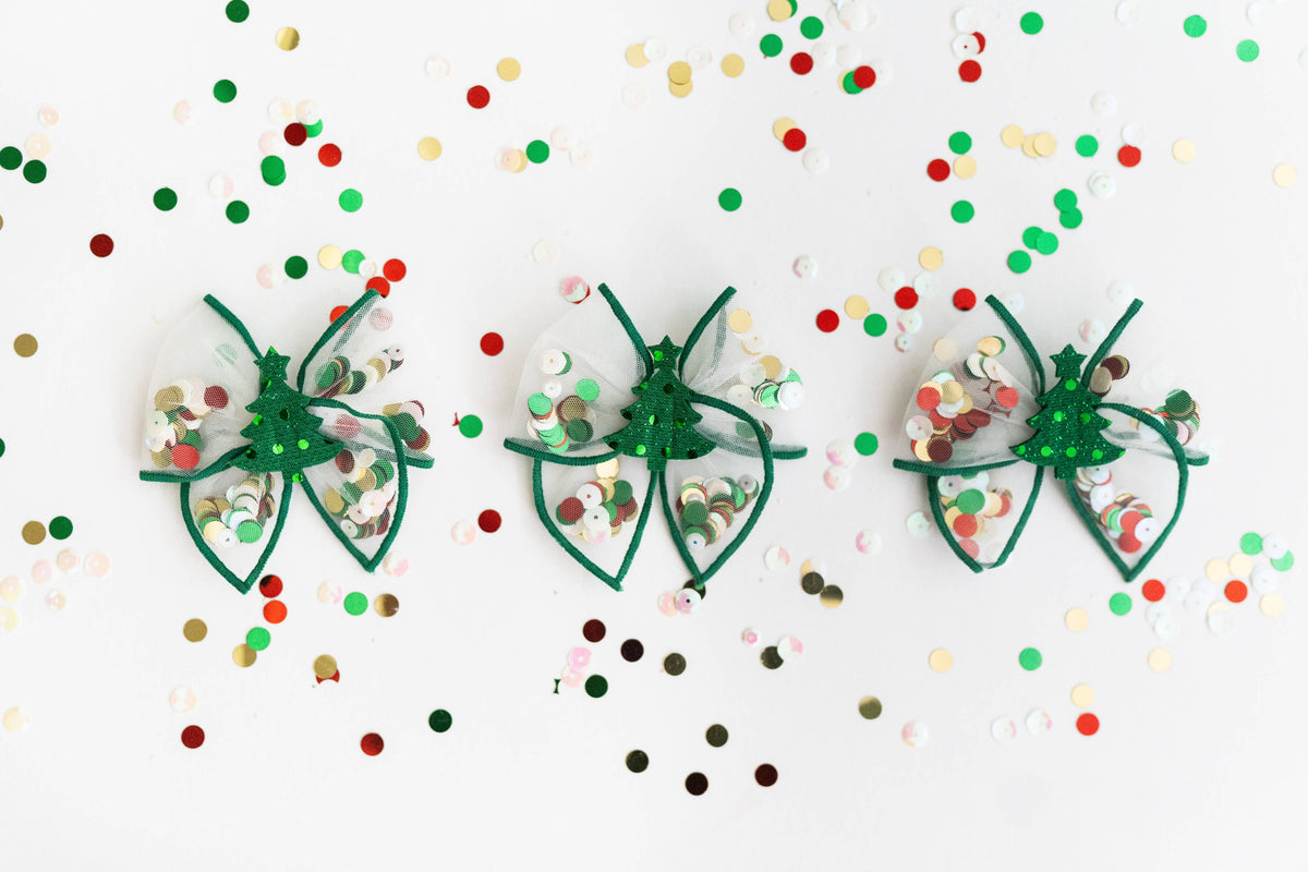 Mesh Shaker Bow - Tree Topper
