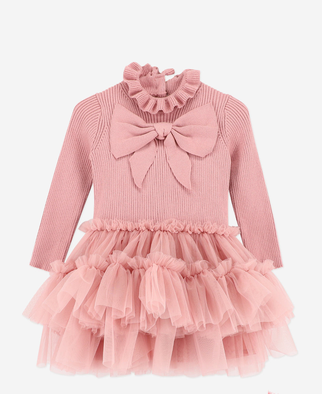 Baby Tea Rose Tulle Dress