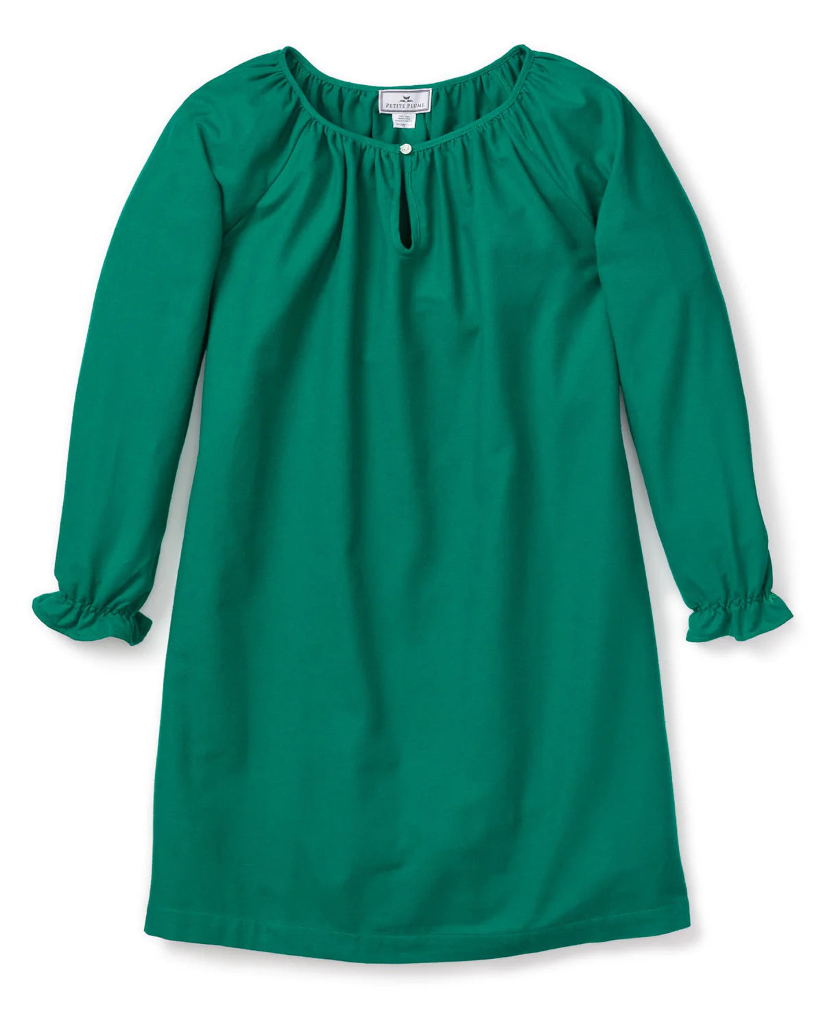 Girls Flannel Green Night gown