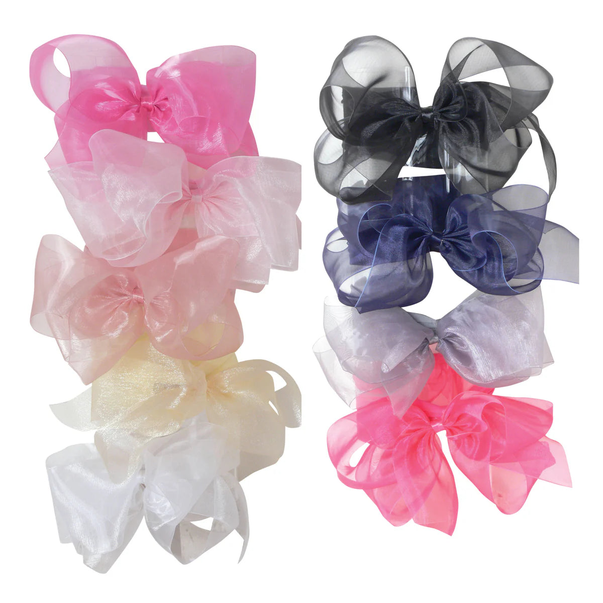 Bows Arts- Oversized Organdy Bow Headband
