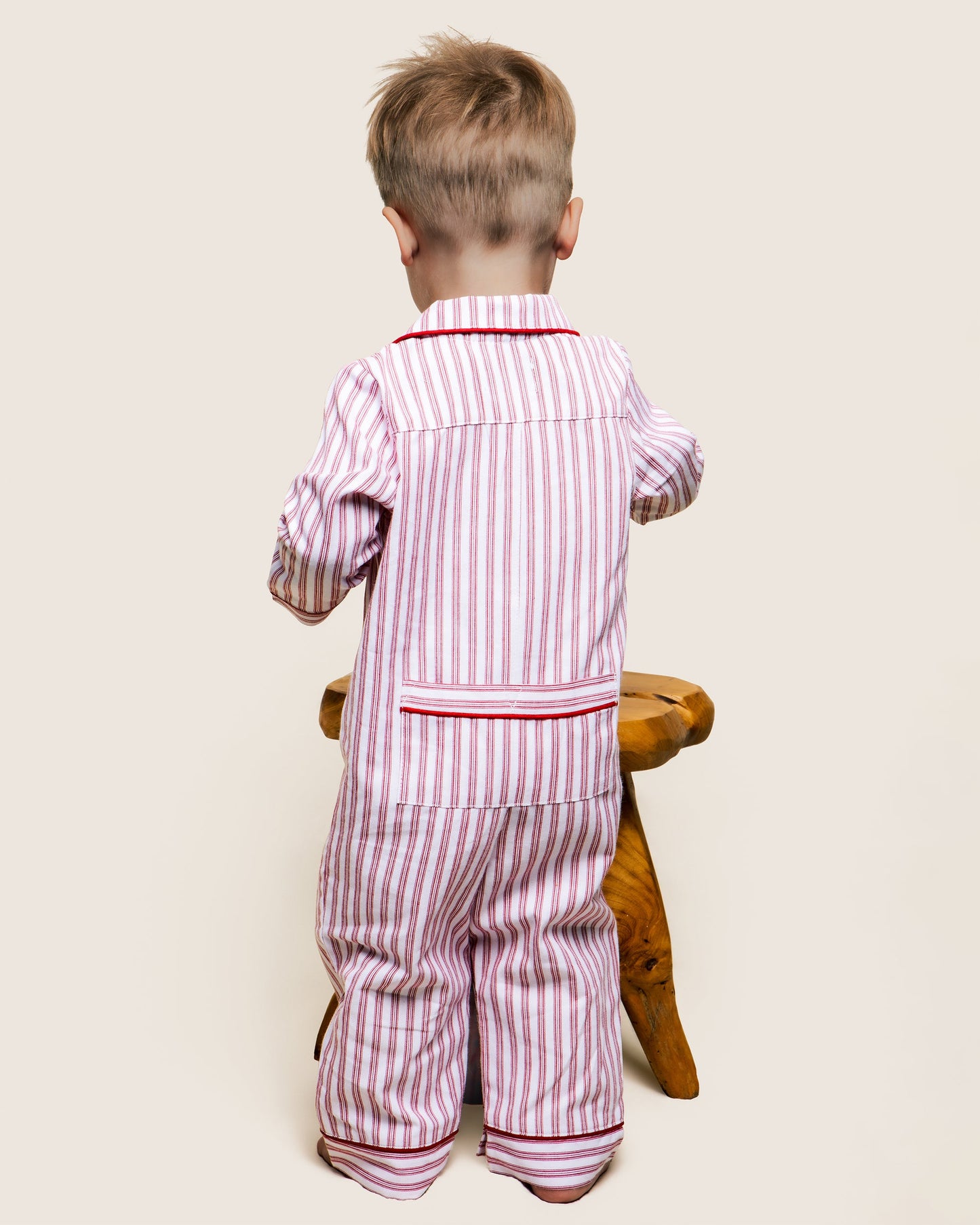 Antique Stripe Romper Pajama
