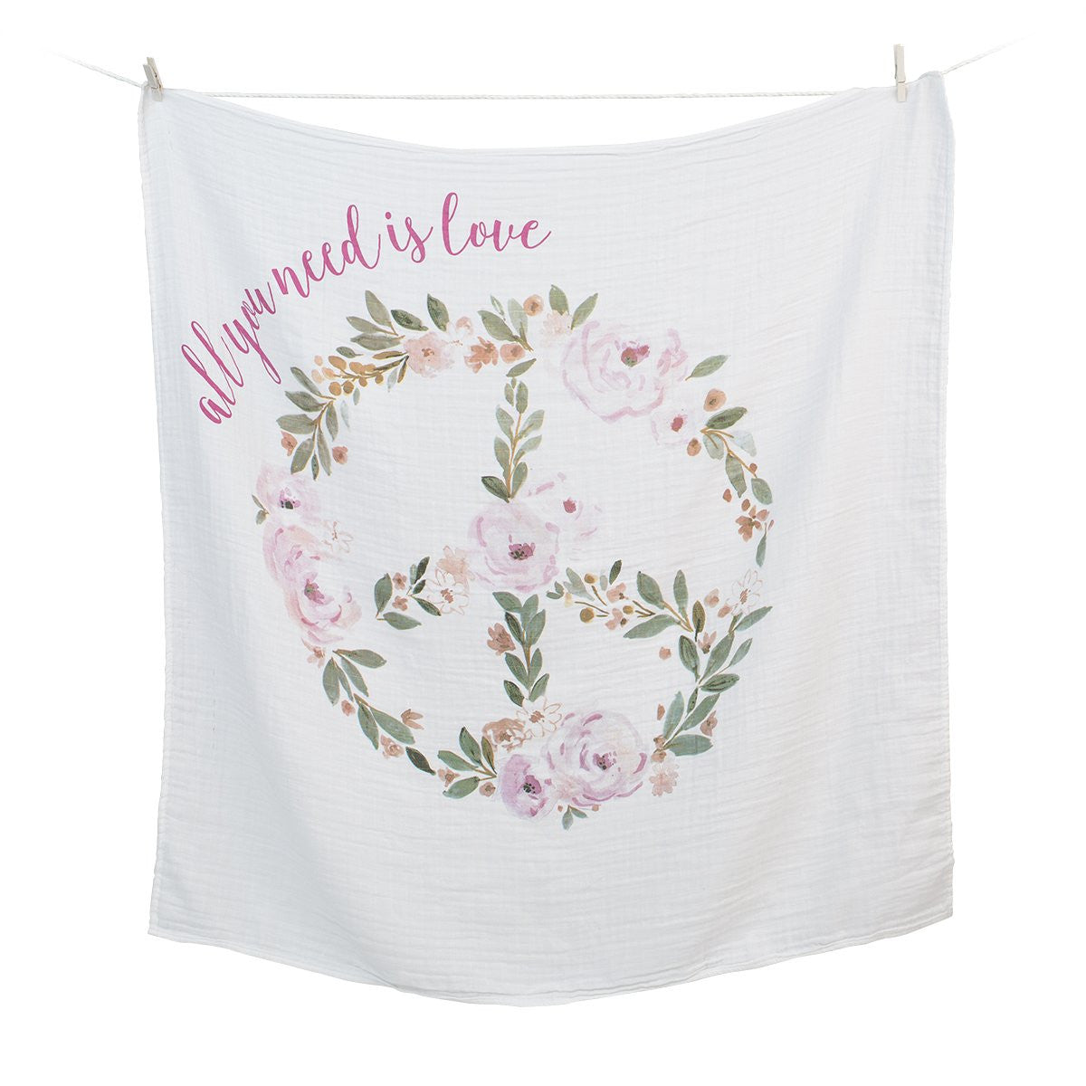 All You Need is Love 1st Year Blanket/Card Set