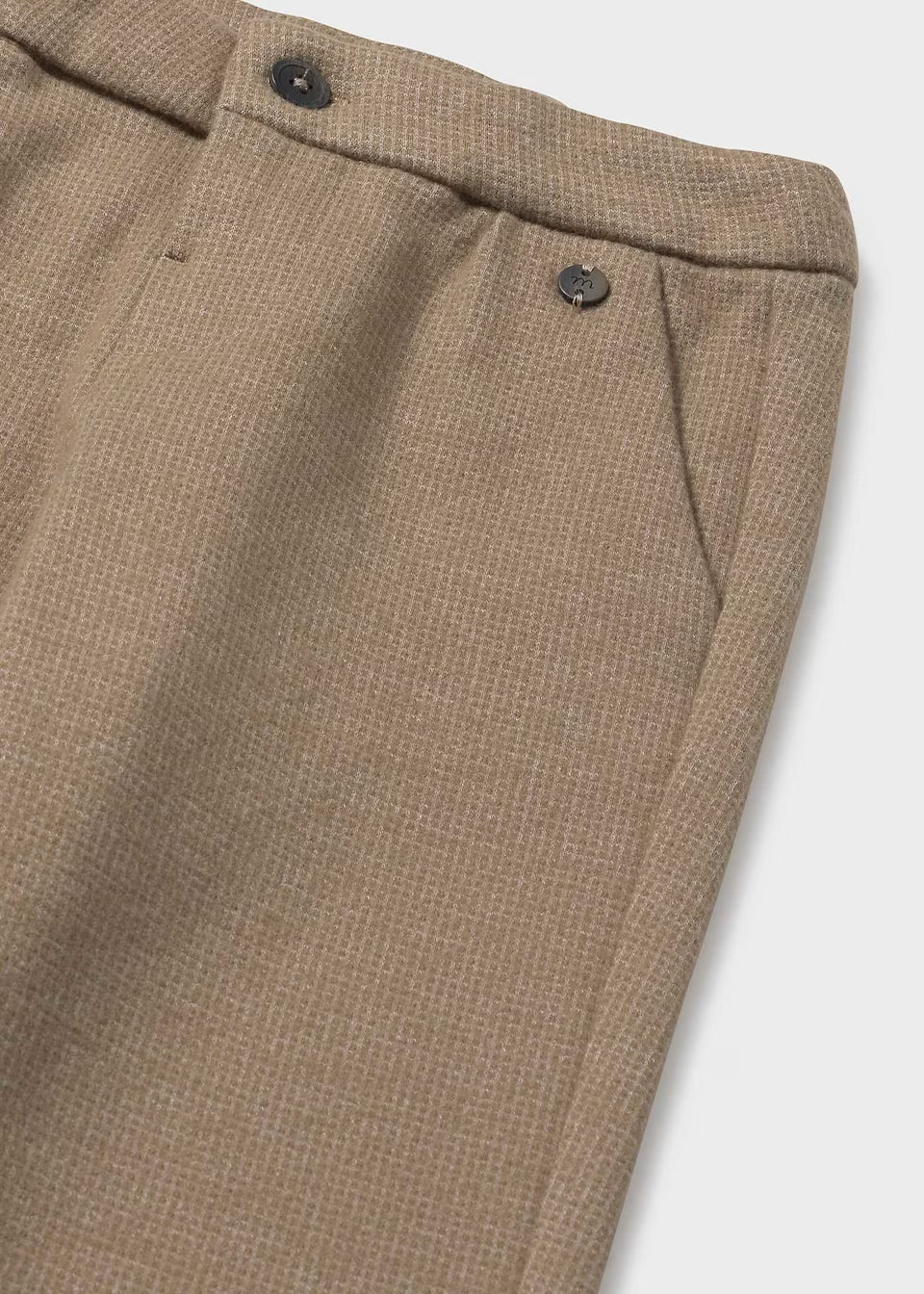 Mayoral Boys Cashew Soft Dress Pant