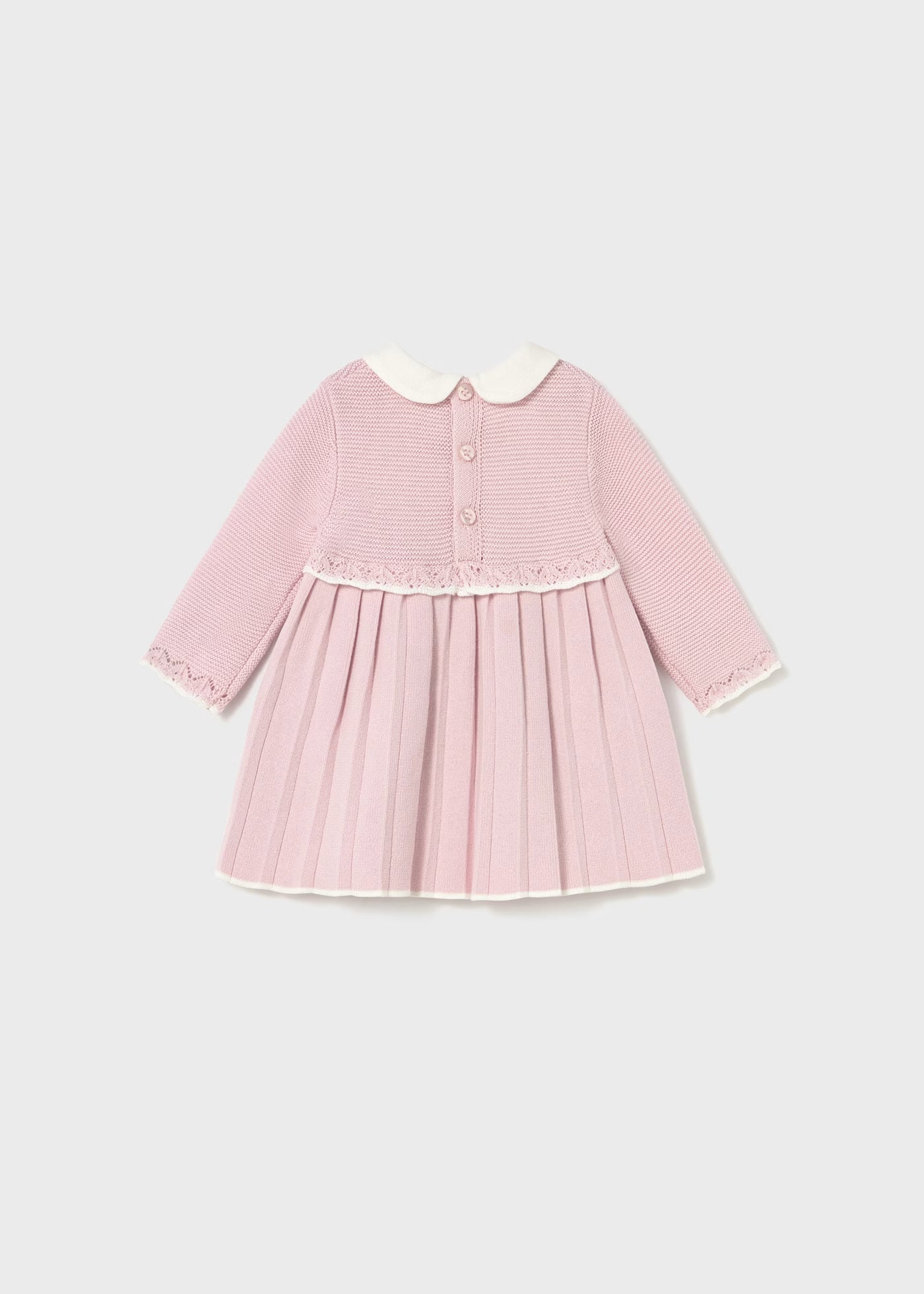 Mayoral Pink Baby Knit Dress