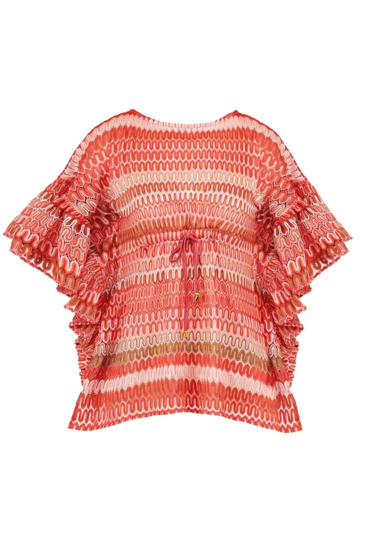 Coral Crochet Cover-Up