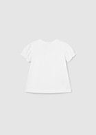 White Embroidered T-Shirt