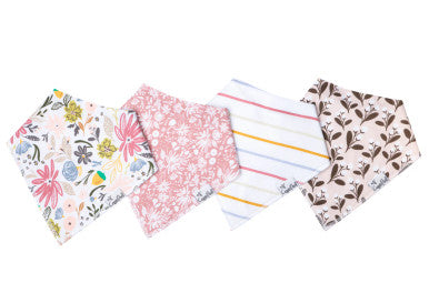 Olive Bandana Bib Set