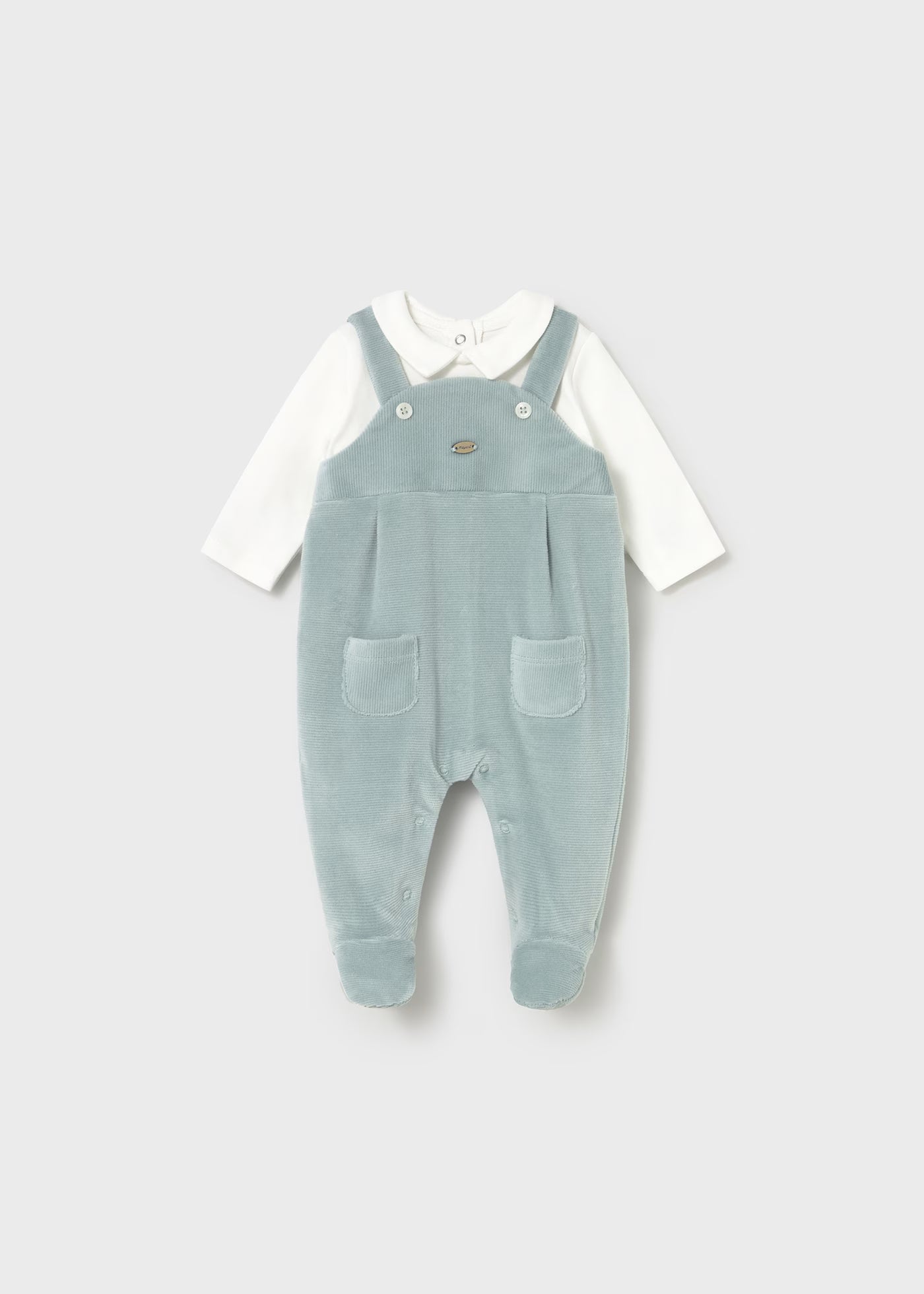 Mayoral Baby Hielo Corduroy One Piece