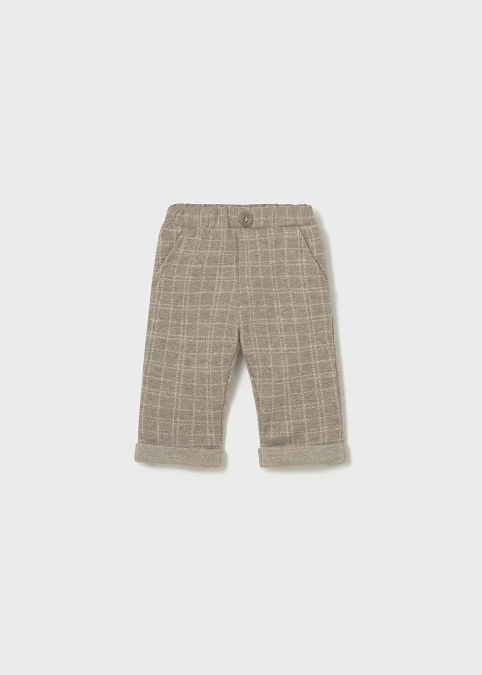 Mayoral Boys Sesame Plaid Pants