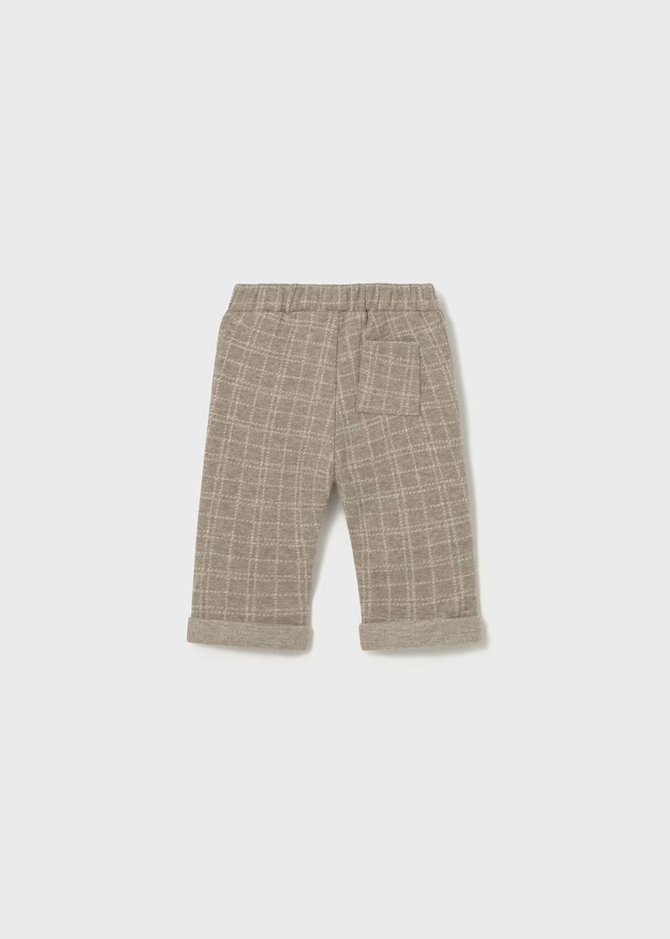 Mayoral Boys Sesame Plaid Pants