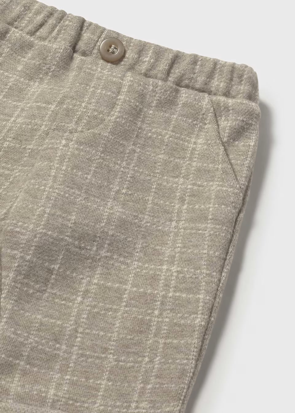 Mayoral Boys Sesame Plaid Pants