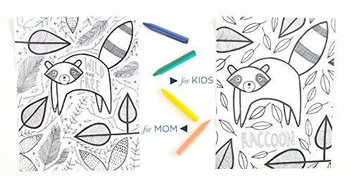 Together: A Mommy + Me Coloring Book