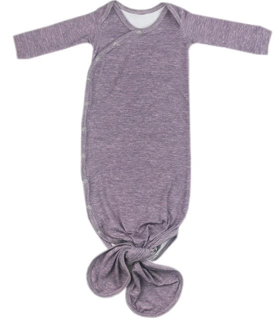 Violet Knotted Gown