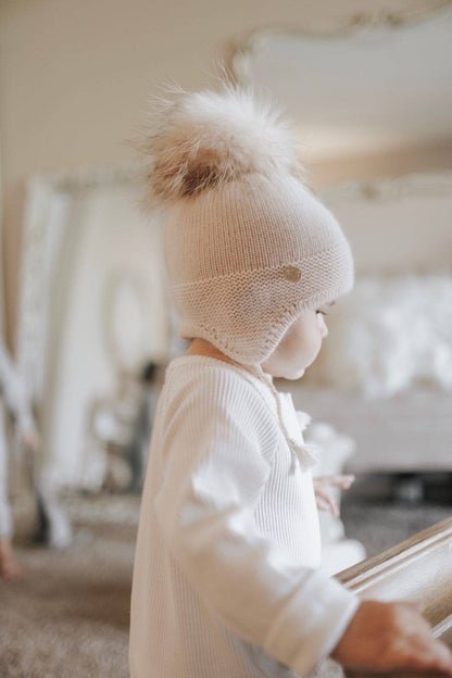 Cashmere Aviator Hat