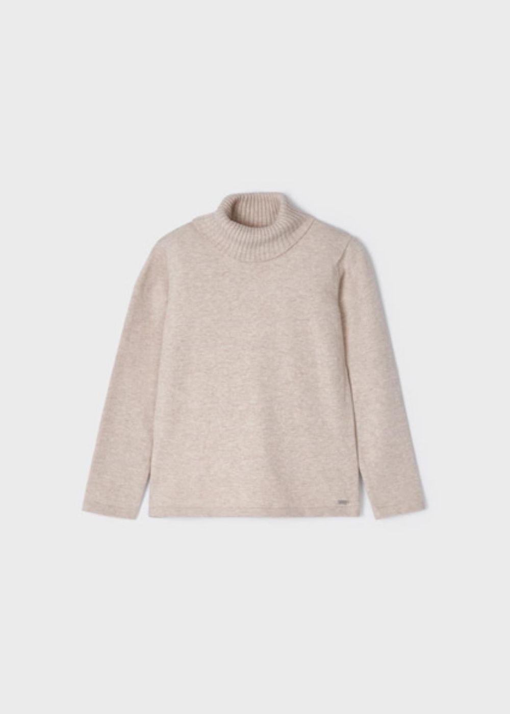 Mayoral Girls Beige Turtle Neck