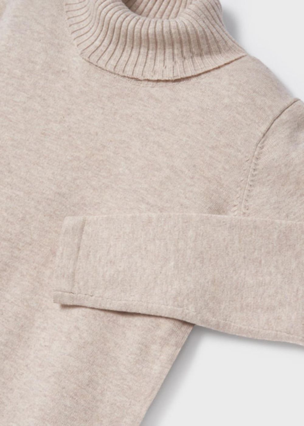 Mayoral Girls Beige Turtle Neck