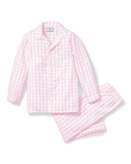 Petite Plume- Pink Gingham Set