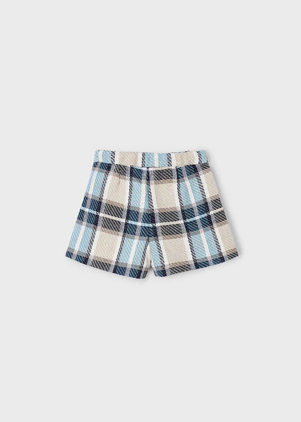 Mayoral Girls Plaid Short