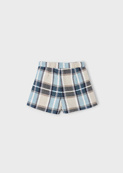 Mayoral Girls Plaid Short