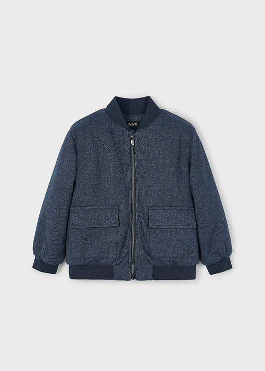 Mayoral Boys Tweed Bomber