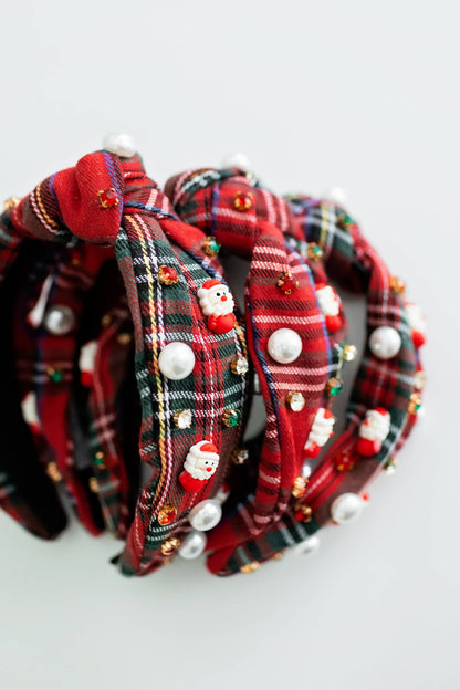 Beaded Headband - Santa's Helper