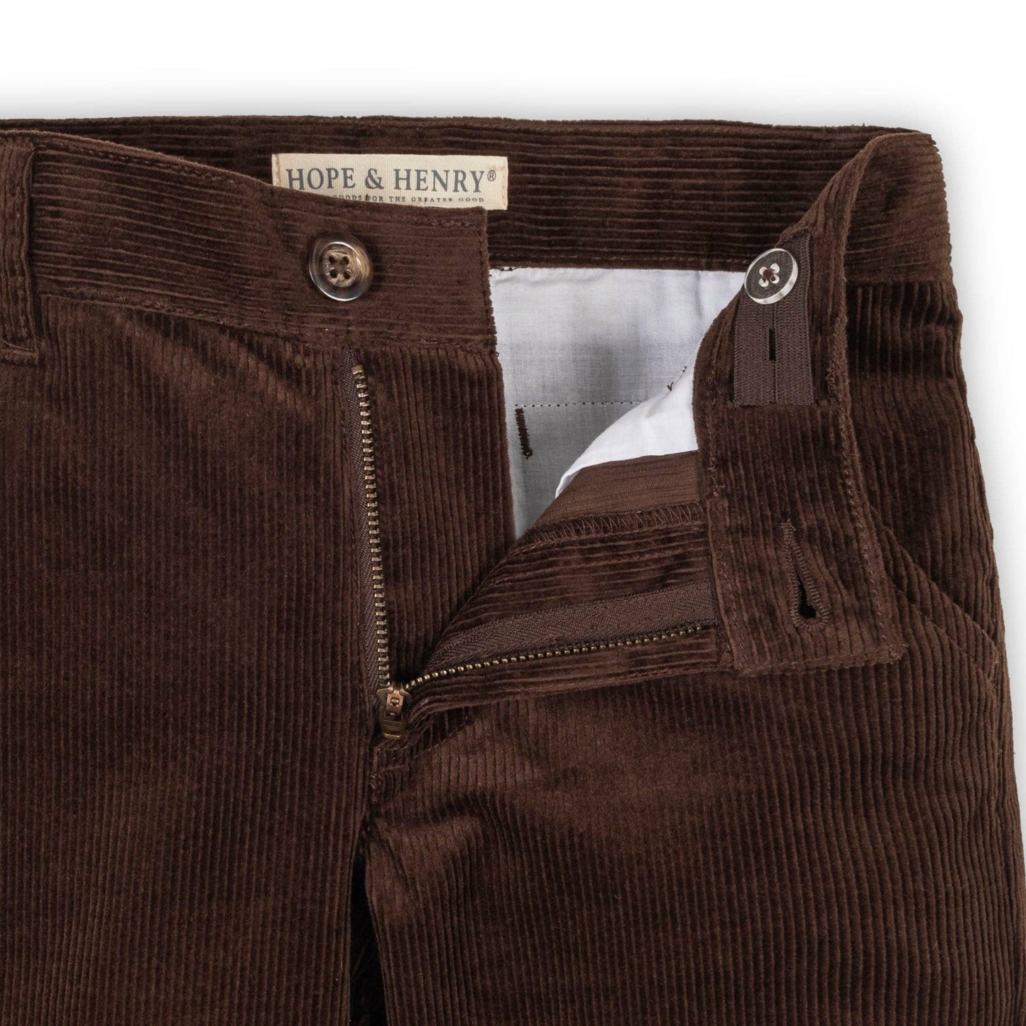 Hope & Henry Organic Stretch Corduroy Pant - Baby