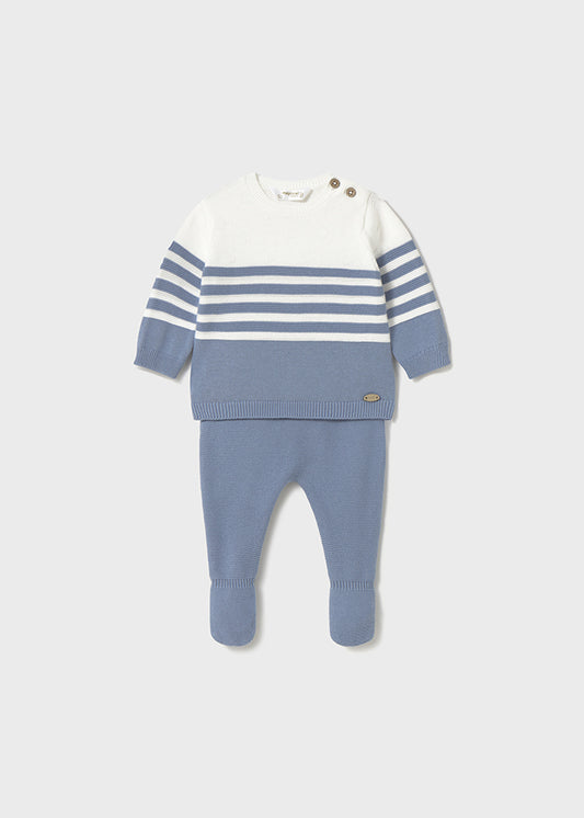 Mayoral- Rivera Blue Long Knit Set