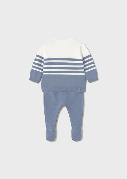 Mayoral- Rivera Blue Long Knit Set