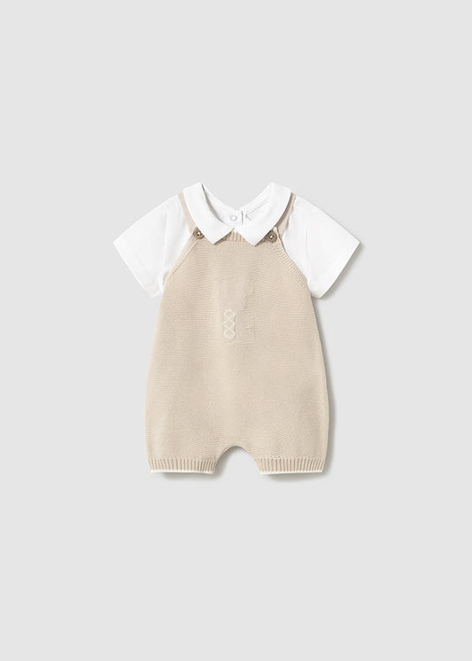 Mayoral- Piedra Cream Short Knit Set