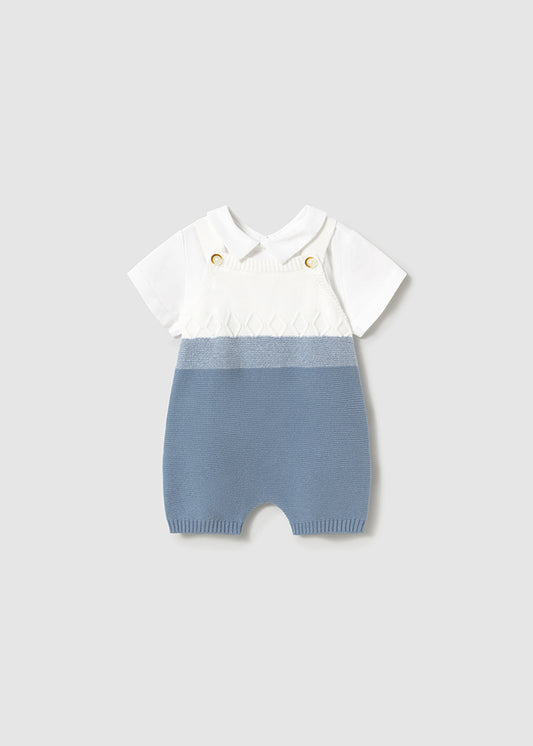 Mayoral- Rivera Blue Short Knit Set