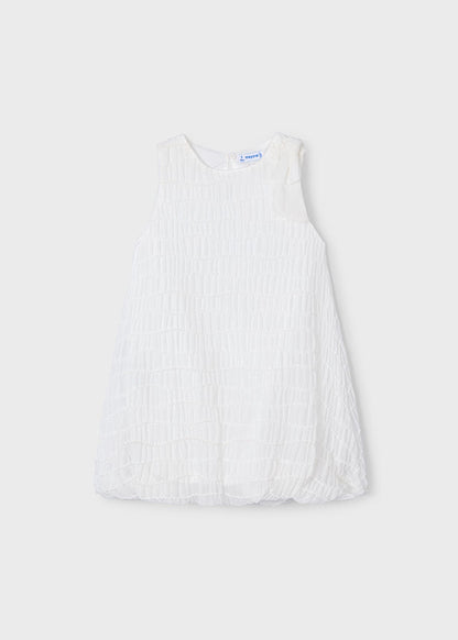 Mayoral- White Bubble Dress