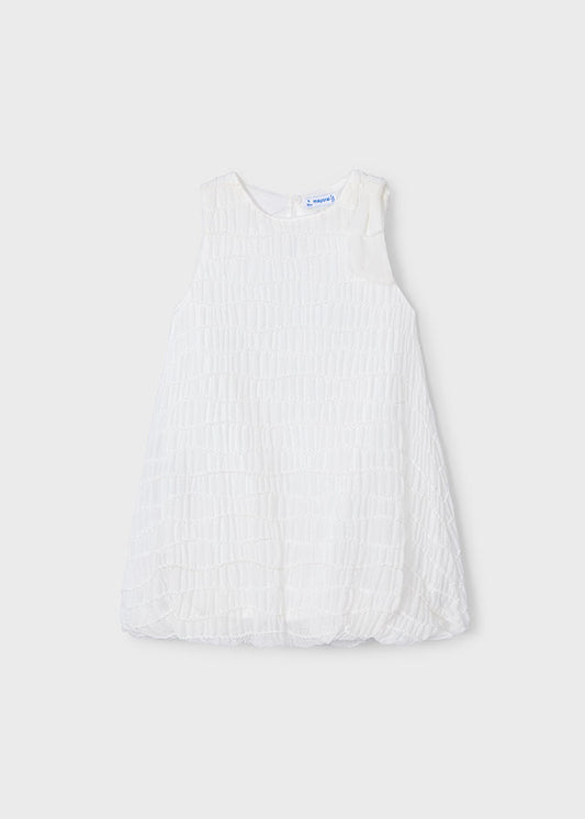 Mayoral- White Bubble Dress