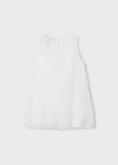 Mayoral- White Bubble Dress