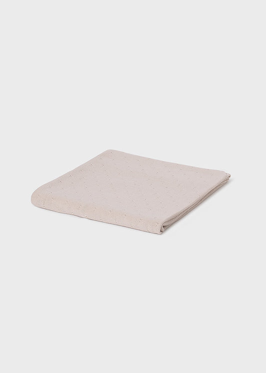 Mayoral - Piedra Cream Knit Blanket