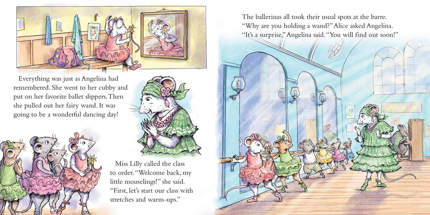 Angelina Ballerina at Ballet School by Katharine Holabird