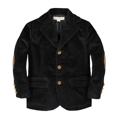 Organic Corduroy Blazer with Elbow Patches - Baby