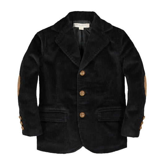 Organic Corduroy Blazer with Elbow Patches - Baby